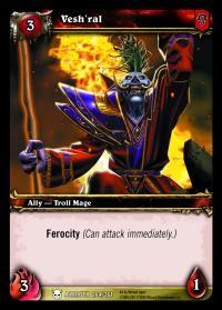 warcraft tcg heroes of azeroth vesh ral