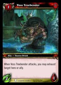 warcraft tcg heroes of azeroth voss treebender