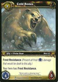 warcraft tcg icecrown cold bones