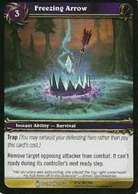 warcraft tcg icecrown freezing arrow