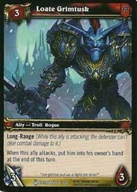 warcraft tcg icecrown loate grimtusk