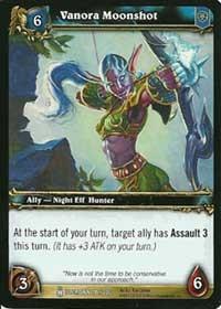 warcraft tcg icecrown vanora moonshot