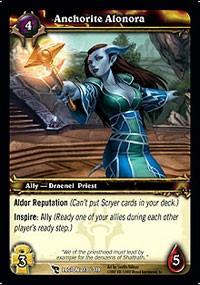 warcraft tcg march of legion anchorite alonora