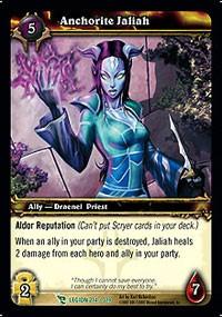 warcraft tcg march of legion anchorite jaliah