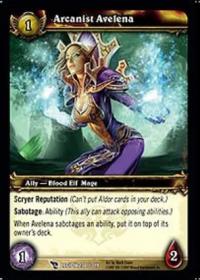 warcraft tcg march of legion arcanist avelena