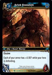 warcraft tcg march of legion arlek stonehilt