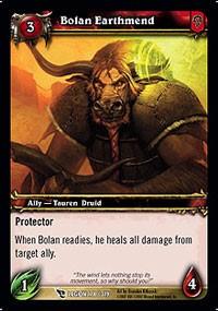 warcraft tcg march of legion bolan earthmend