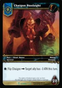 warcraft tcg march of legion chaigon steelsight