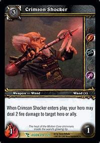 warcraft tcg march of legion crimson shocker