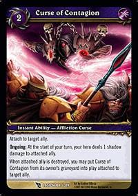 warcraft tcg march of legion curse of contagion