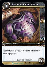 warcraft tcg march of legion doomplate chestguard