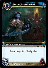 warcraft tcg march of legion durae crystalshield