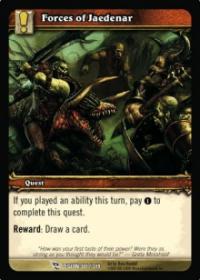 warcraft tcg march of legion forces of jaedenar