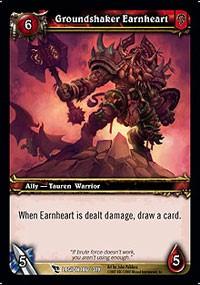 warcraft tcg march of legion groundshaker earnheart