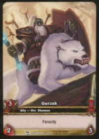 warcraft tcg extended art gurzuk extended art