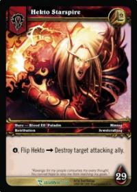 warcraft tcg march of legion hekto starspire