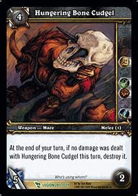 warcraft tcg march of legion hungering bone cudgel