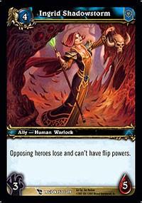 warcraft tcg march of legion ingrid shadowstorm