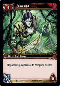 warcraft tcg march of legion ja zoona