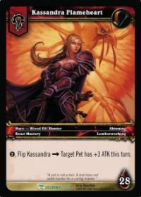 warcraft tcg march of legion kassandra flameheart