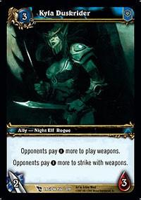 warcraft tcg march of legion kyla duskrider