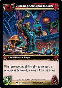 warcraft tcg march of legion ossandran crematorium master