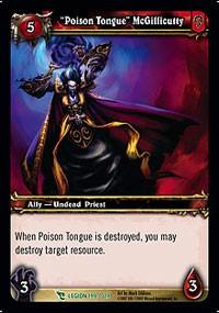 warcraft tcg march of legion poison tongue mcgillicutty