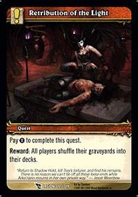 warcraft tcg march of legion retribution of the light