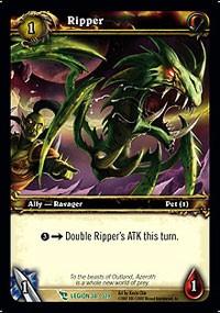 warcraft tcg march of legion ripper