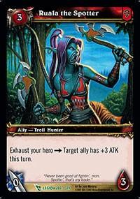 warcraft tcg march of legion ruala the spotter