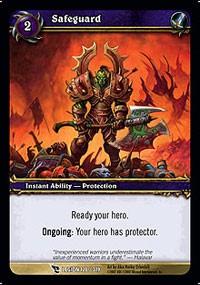 warcraft tcg march of legion safeguard