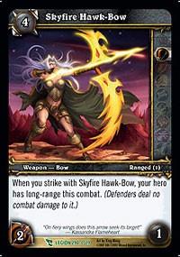 warcraft tcg march of legion skyfire hawk bow