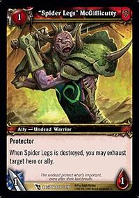 warcraft tcg march of legion spider legs mcgillicutty