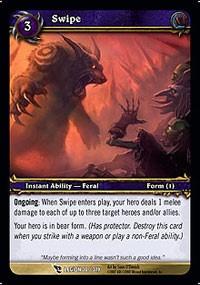 warcraft tcg march of legion swipe