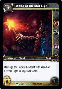 warcraft tcg march of legion wand of eternal light