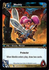 warcraft tcg march of legion weeble