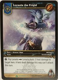 warcraft tcg naxxramas loraala the frigid naxxramas version