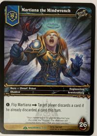 warcraft tcg naxxramas martiana the mindwrench naxxramas version