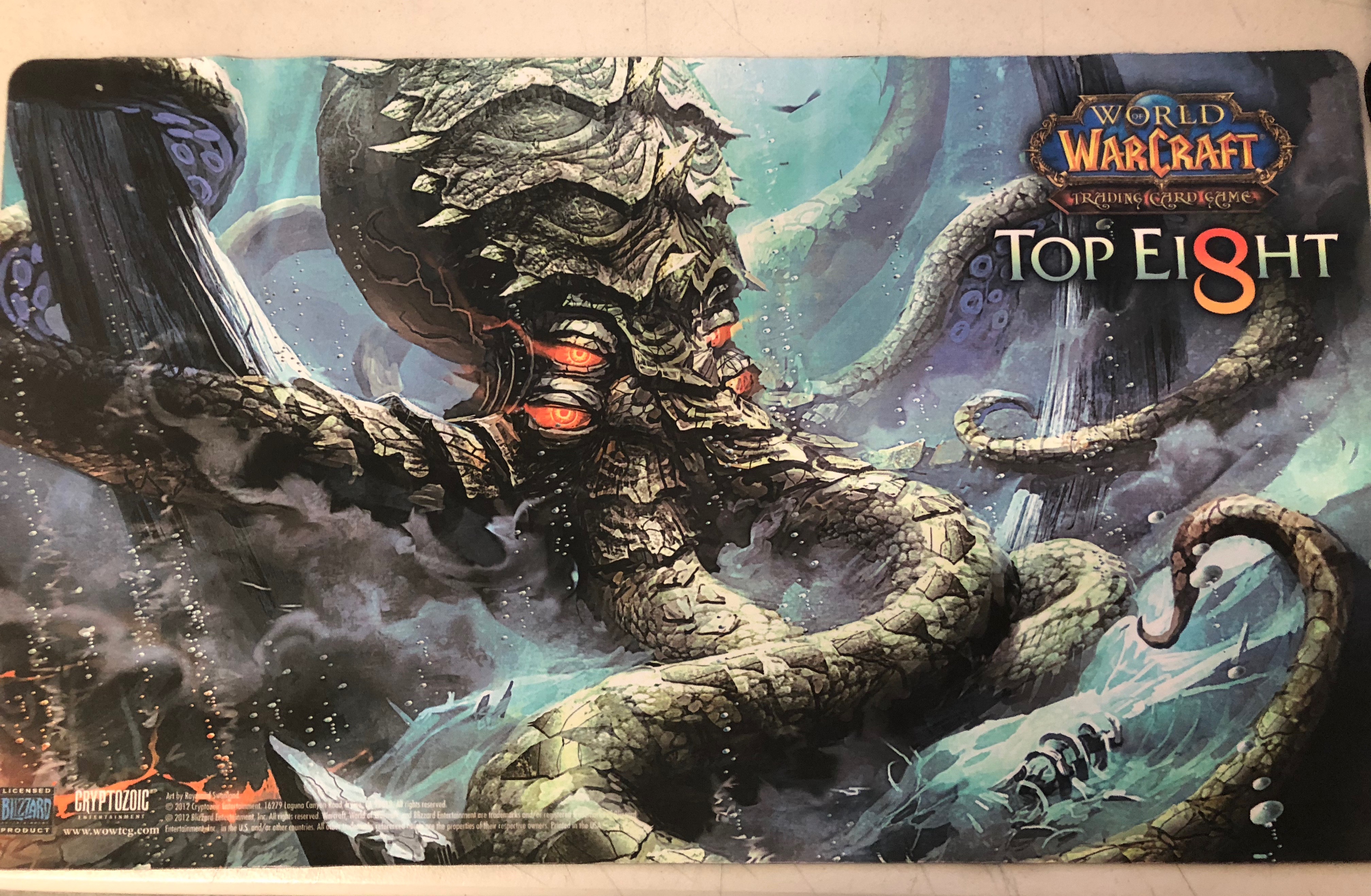 Ozumat Top 8 Playmat