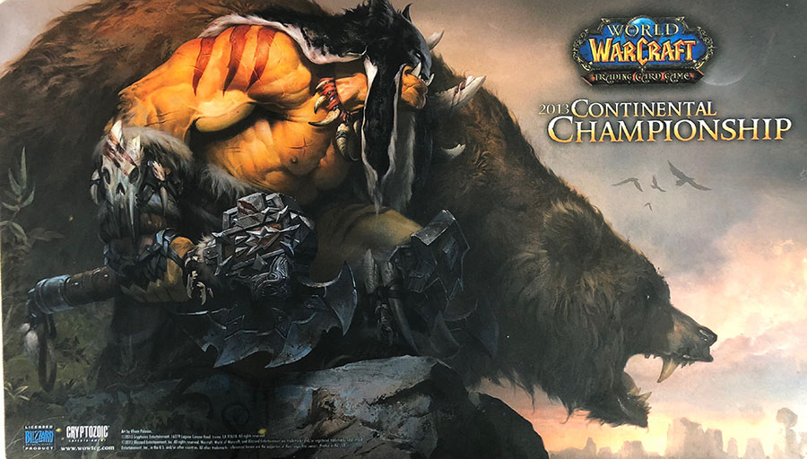 Rexxar 2013 Continental Championship Playmat