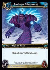 warcraft tcg scourgewar anduros silversong