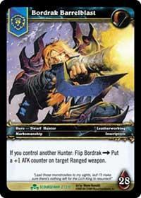 warcraft tcg scourgewar bordrak barrelblast