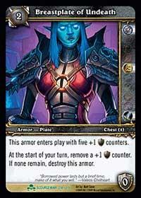 warcraft tcg scourgewar breastplate of undeath