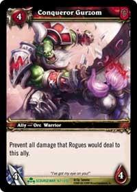 warcraft tcg scourgewar conqueror gurzom