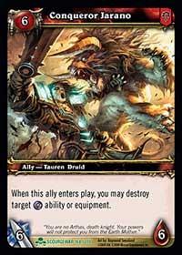 warcraft tcg scourgewar conqueror jarano