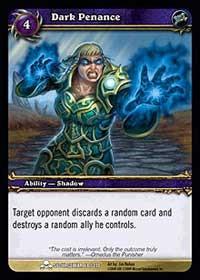 warcraft tcg scourgewar dark penance