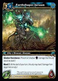 warcraft tcg scourgewar earthshaper javuunq