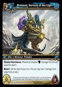 warcraft tcg scourgewar hulstom servant of the light