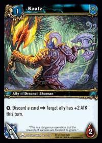 warcraft tcg scourgewar kaale