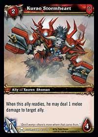 warcraft tcg scourgewar kurao stormheart